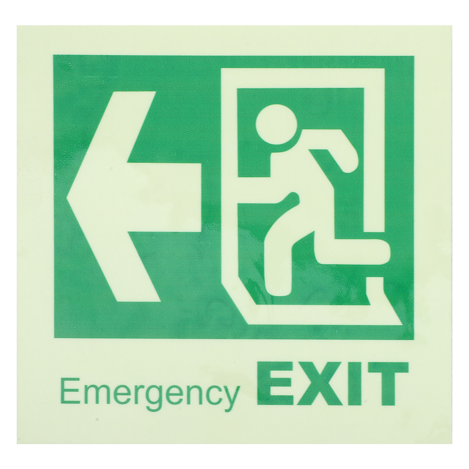 Emergency Exit Sign - Luminous Self Adhesive Emergency Exit Sign