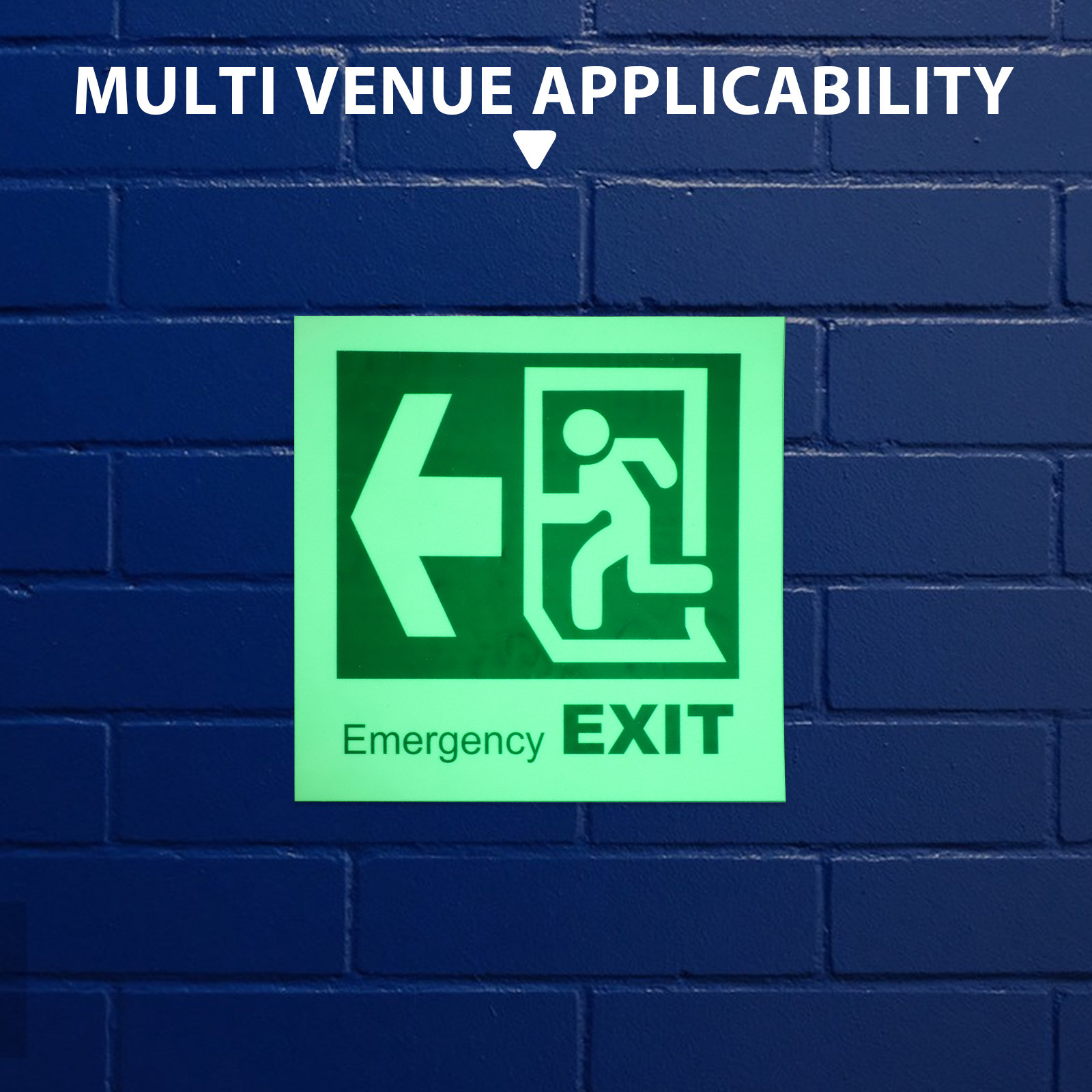 Luminous Self Adhesive Emergen - огляд і ціна Emergency Exit Sign