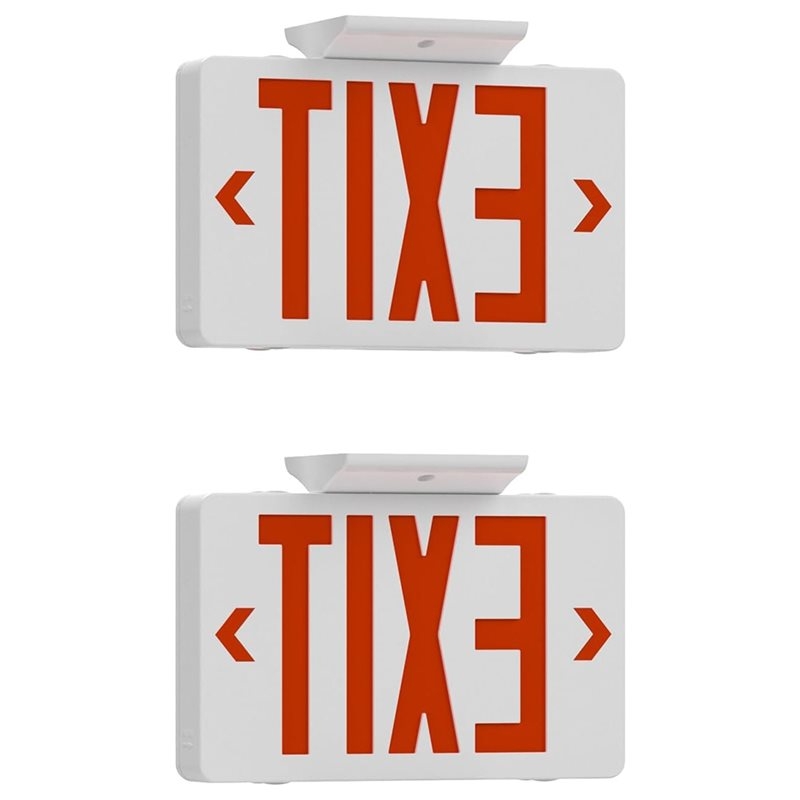 【A10R】Red Exit Sign With Emerg - огляд і ціна Emergency Exit Sign