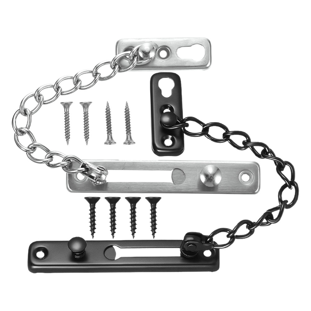 2Pcs Stainless Steel Door Chai - огляд і ціна Security Chain Door