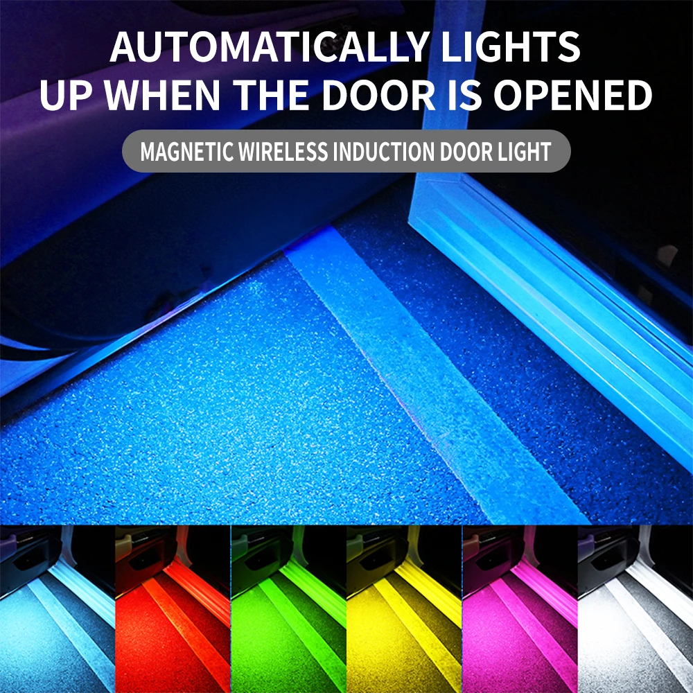 1/2PCS Car Door Lights LED Wel - огляд і ціна Emergency Exit Sign