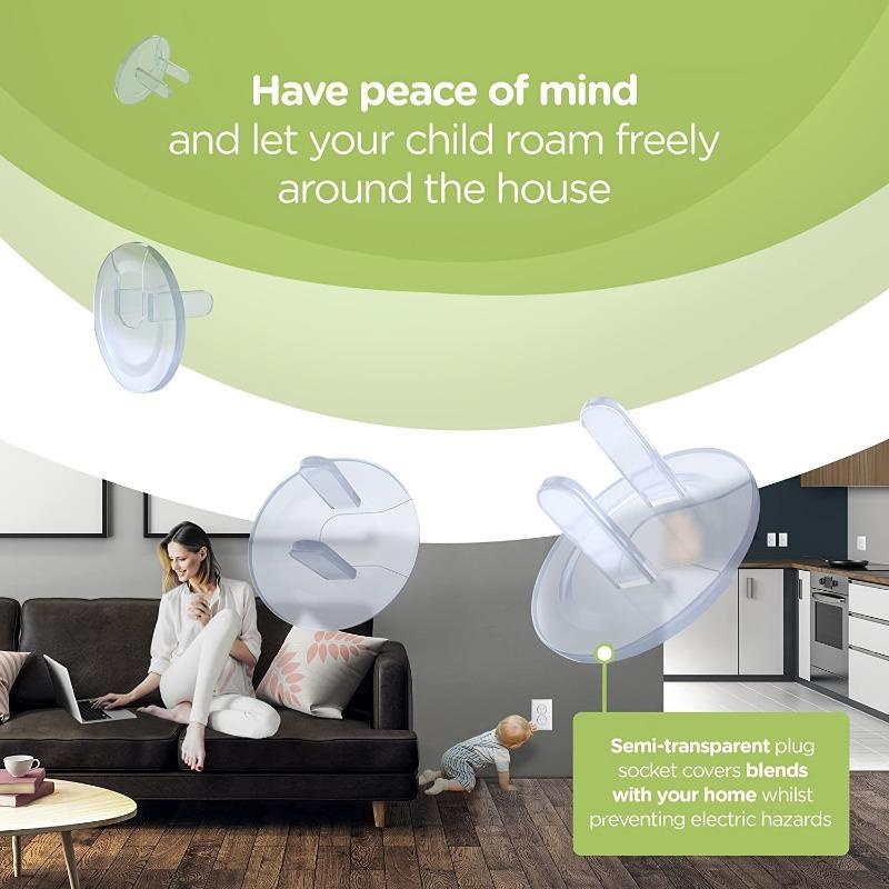 Clear Outlet Cover Baby Safety - огляд і ціна Outlet Cover Baby